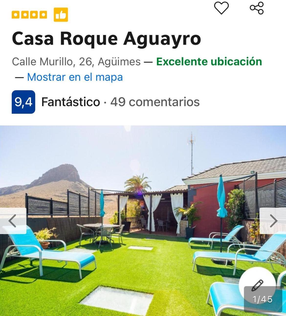 Вилла Casa Roque Aguayro Агуимес Экстерьер фото